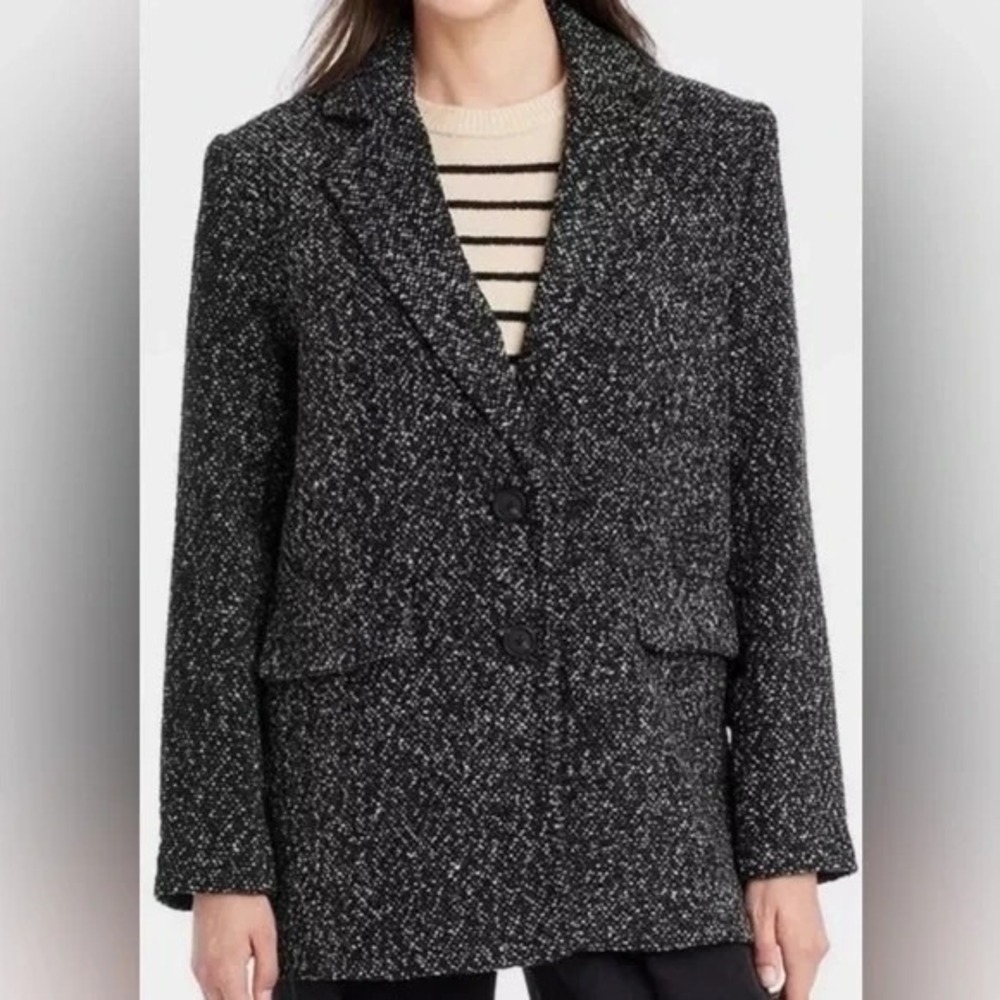 Women's Oversized Blazer – Universal Thread Black XS New With‎ Tags